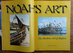 NOAH'S ART - The Maritime Arts of Madura  (in Club Marine)