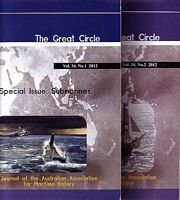 THE GREAT CIRCLE: Journal of the Australian Association for Maritime History -  Volume 34, Nos. 1 & 2, 2012