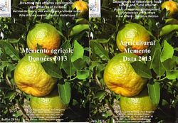 AGRICULTURE CALEDONIENNE - Mémento Agricole Données 2013 / Agricultural Memento Data 2013