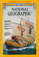 THE VOYAGE OF "BRENDAN" - Did Irish Monks Discover America? [in National Geographic Magazine , Vol. 152, No.6, December 1977]