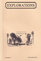 EXPLORATIONS  -  Bulletin devoted to the study of Franco-Australian Links,  No. 9