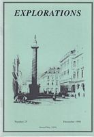 EXPLORATIONS  -  Bulletin devoted to the study of Franco-Australian Links,  No. 25